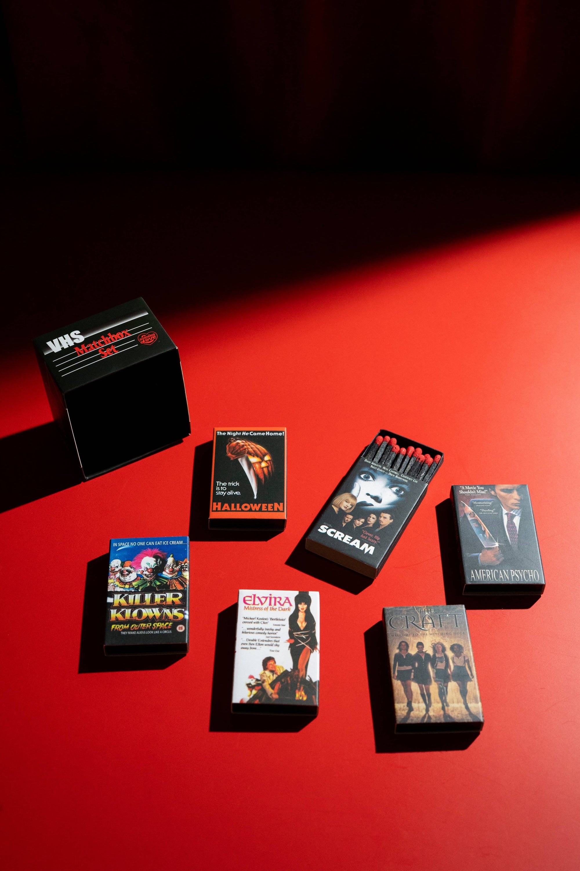 VHS Match Box Set, Horror