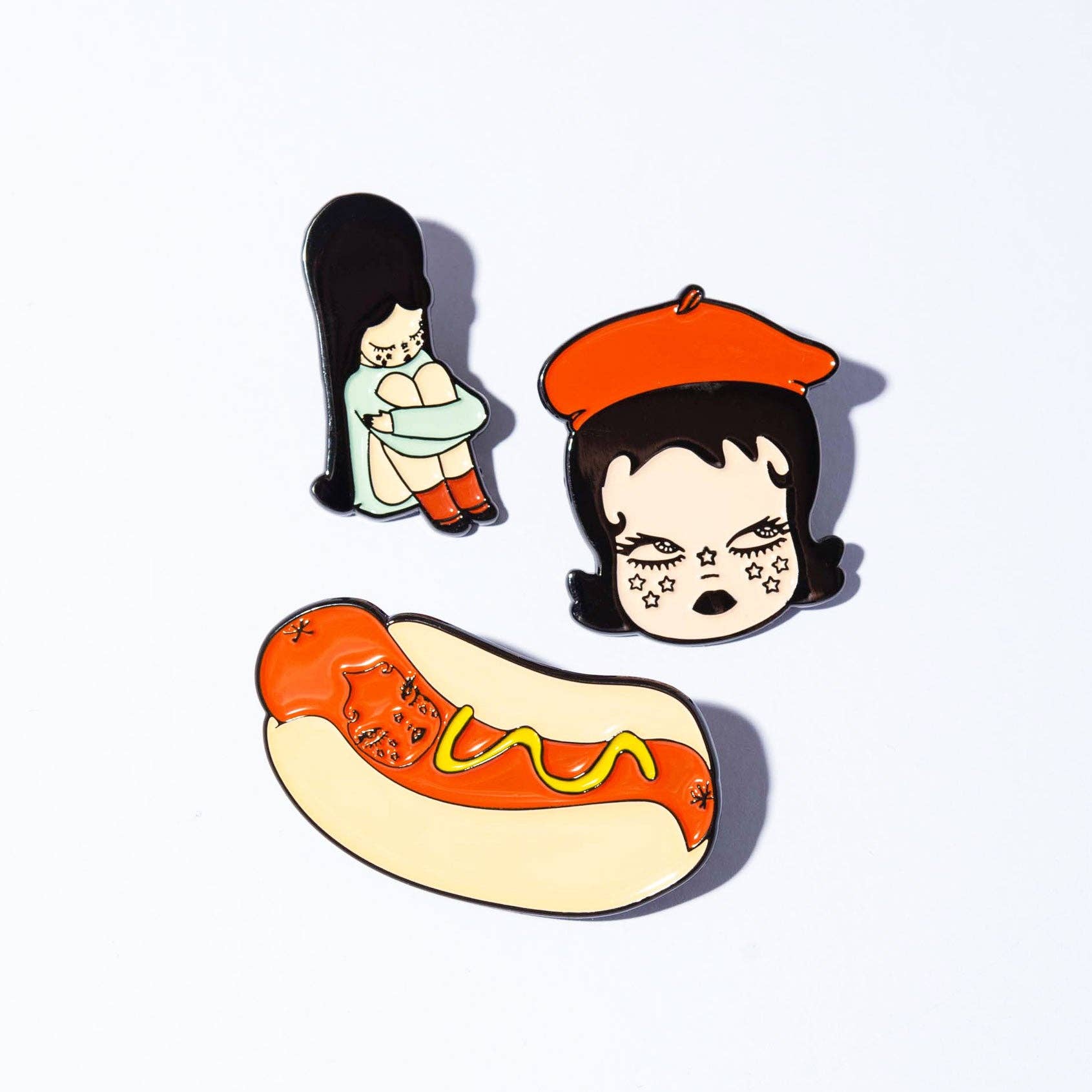Hawt Dog Pin