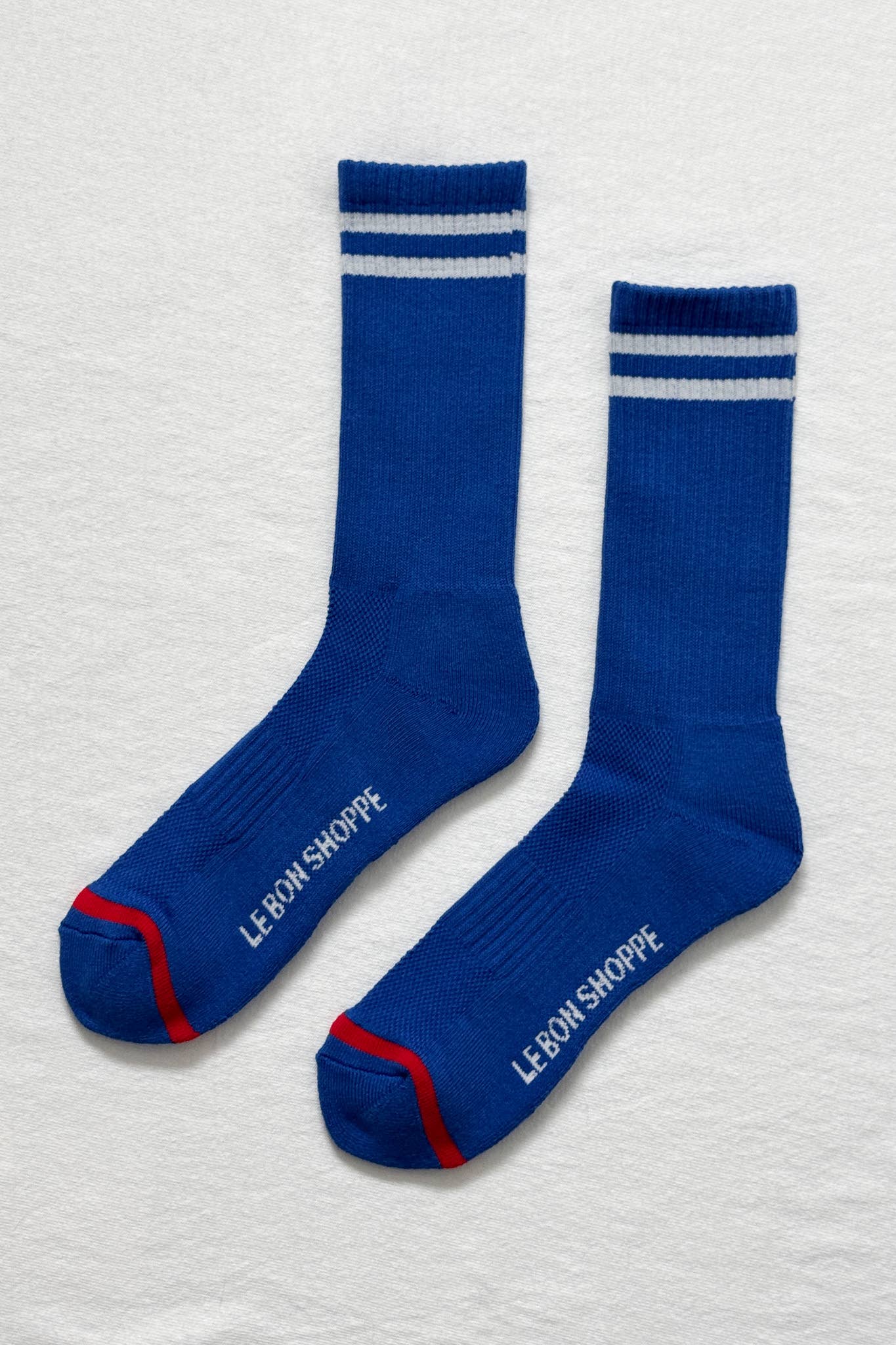 Extended Boyfriend Socks, Cobalt