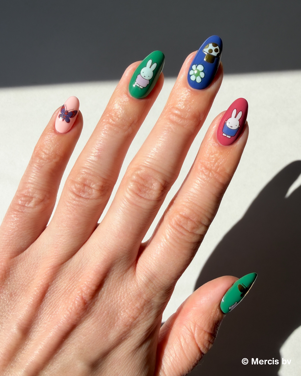 Nail Art Stickers, Miffy's Mushroom