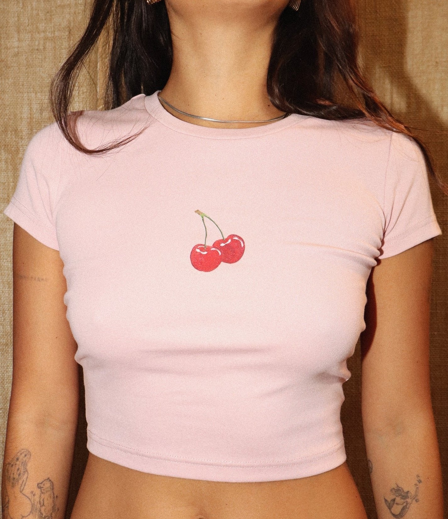 Cherry Baby Tee