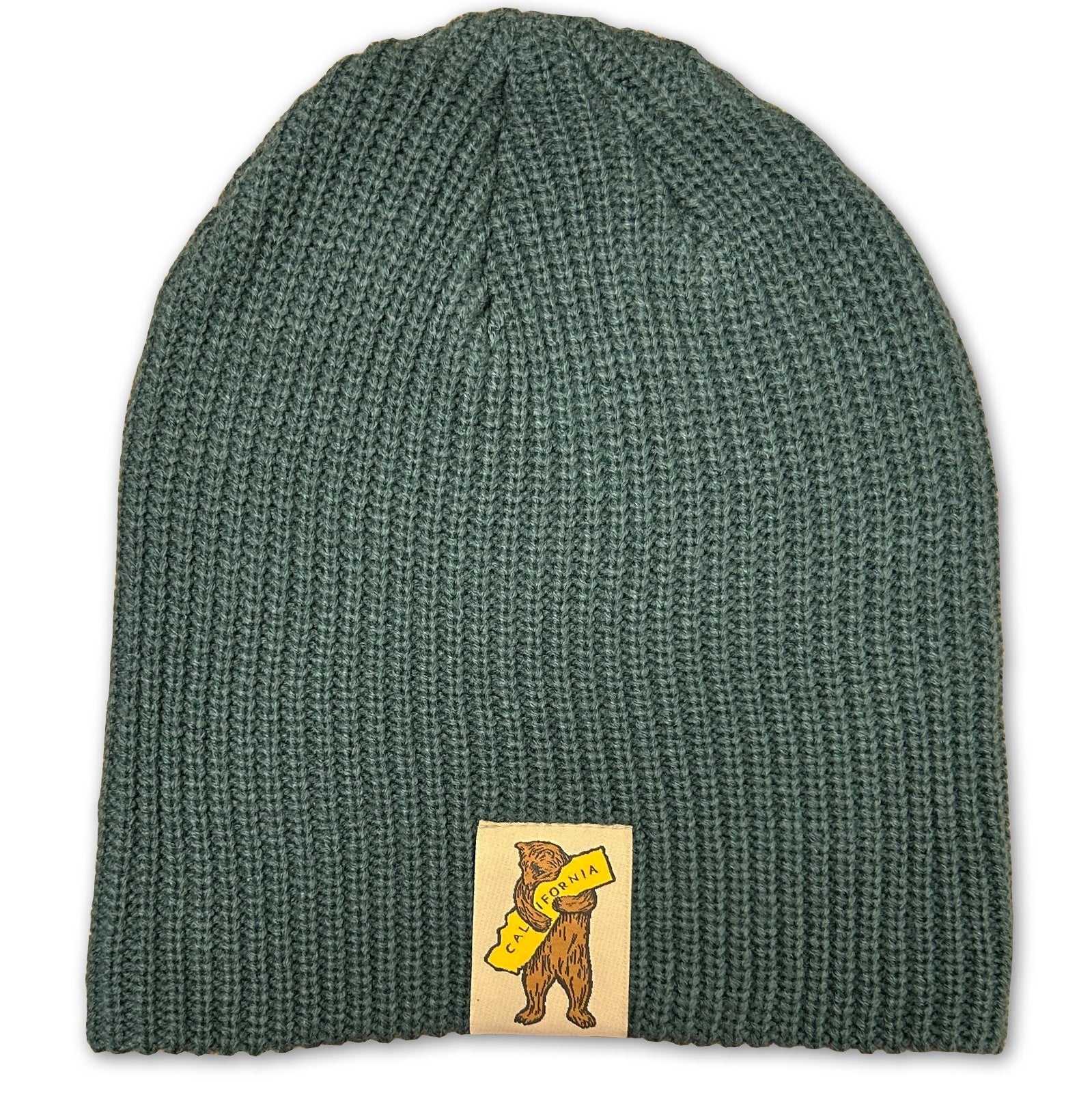 California Bear Hug Beanie, Cypress Green