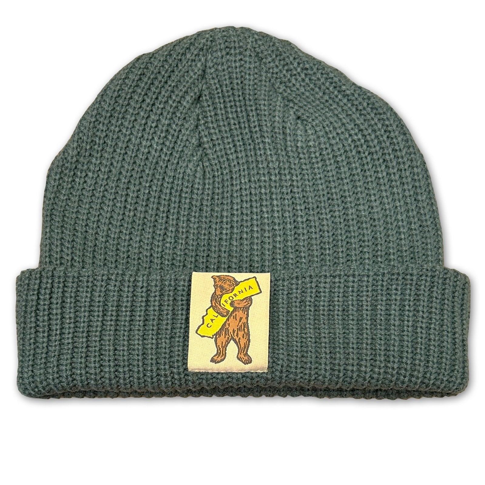 California Bear Hug Beanie, Cypress Green