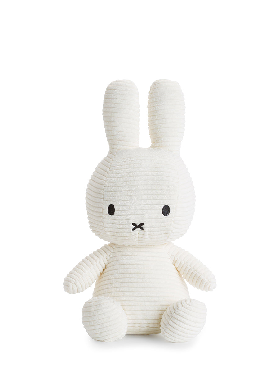 Miffy Eco Corduroy Plush 13", Offwhite