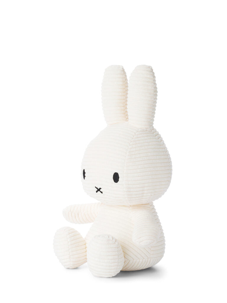 Miffy Eco Corduroy Plush 13", Offwhite