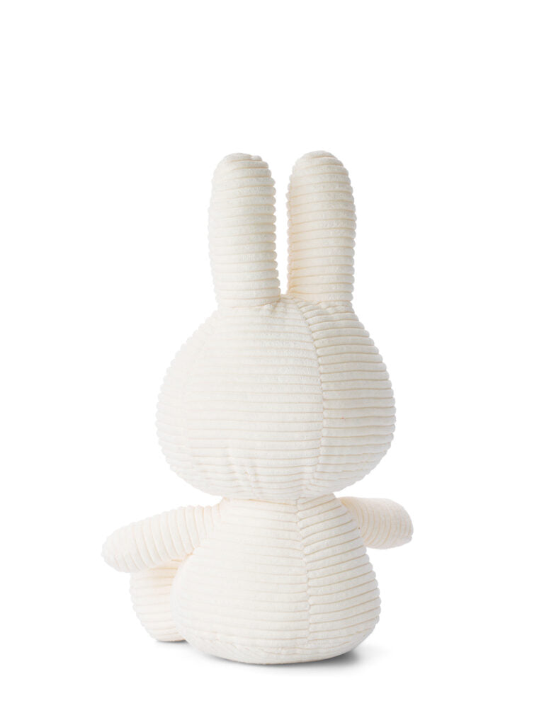 Miffy Eco Corduroy Plush 13", Offwhite