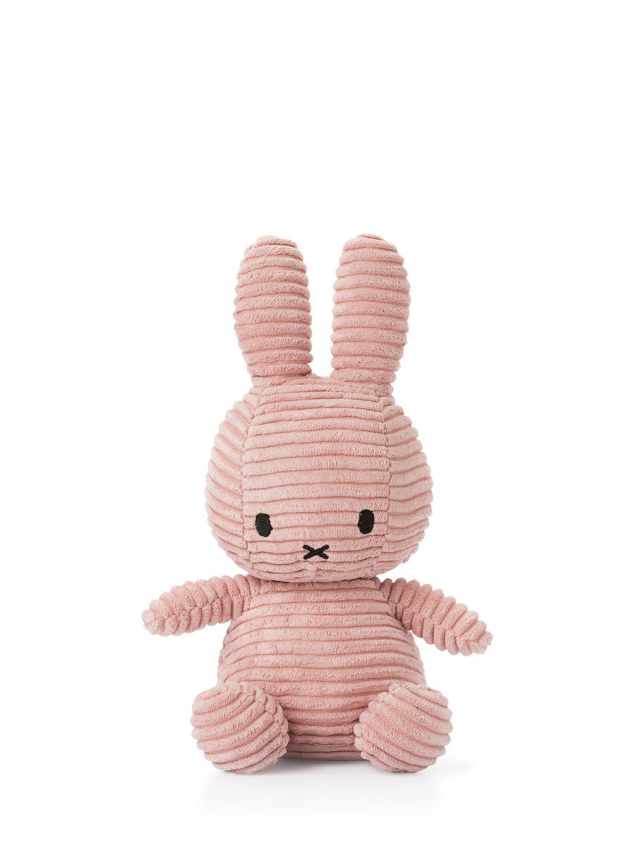 Miffy Corduroy Plush 9", Pink