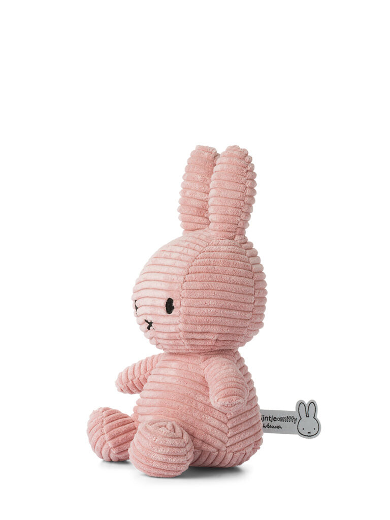 Miffy Corduroy Plush 9", Pink