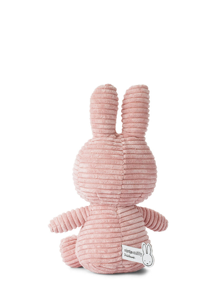 Miffy Corduroy Plush 9", Pink