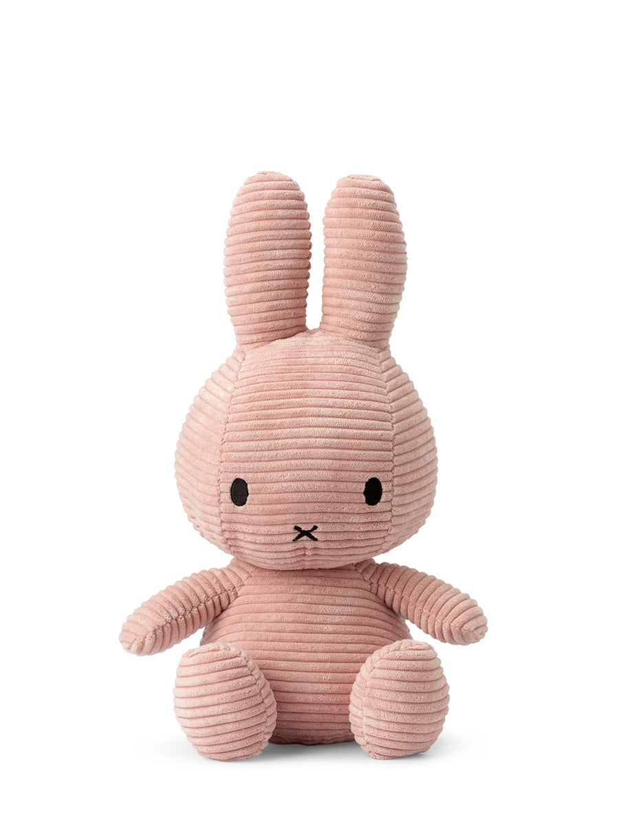 Miffy Eco Corduroy Plush 13", Pink