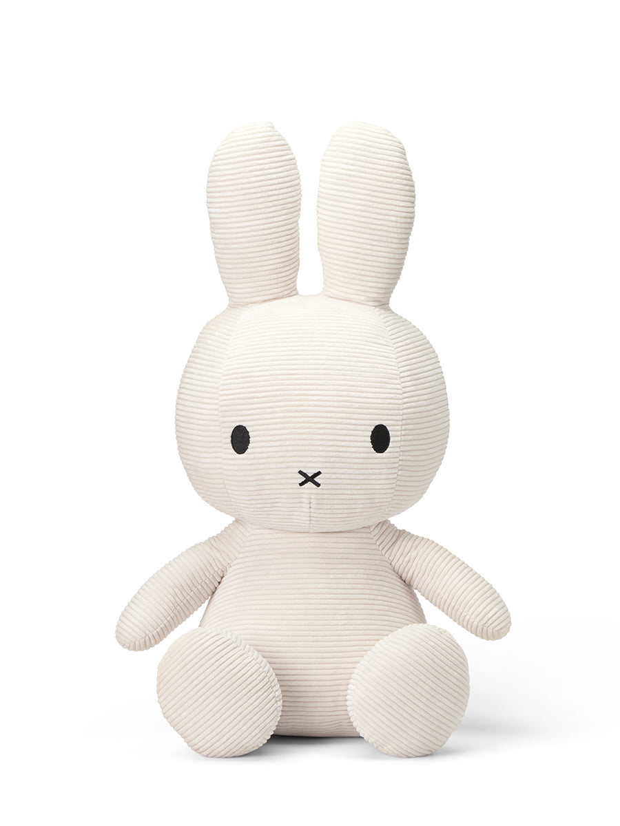 Miffy Eco Corduroy Plush 20", Offwhite