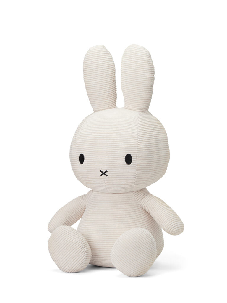 Miffy Eco Corduroy Plush 20", Offwhite