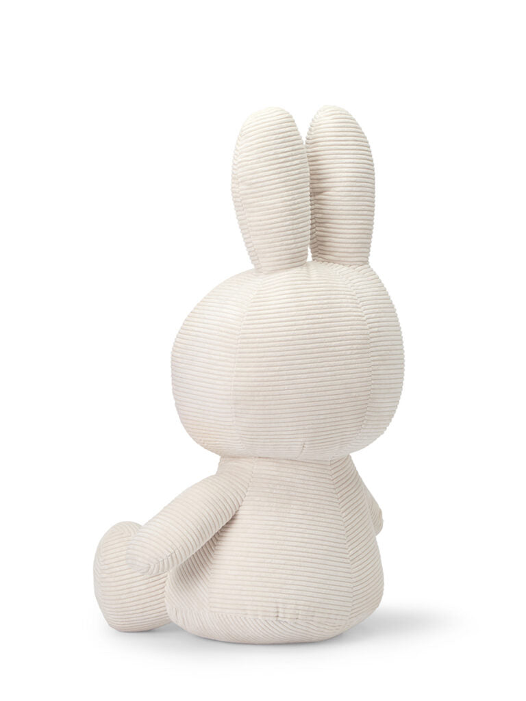 Miffy Eco Corduroy Plush 20", Offwhite