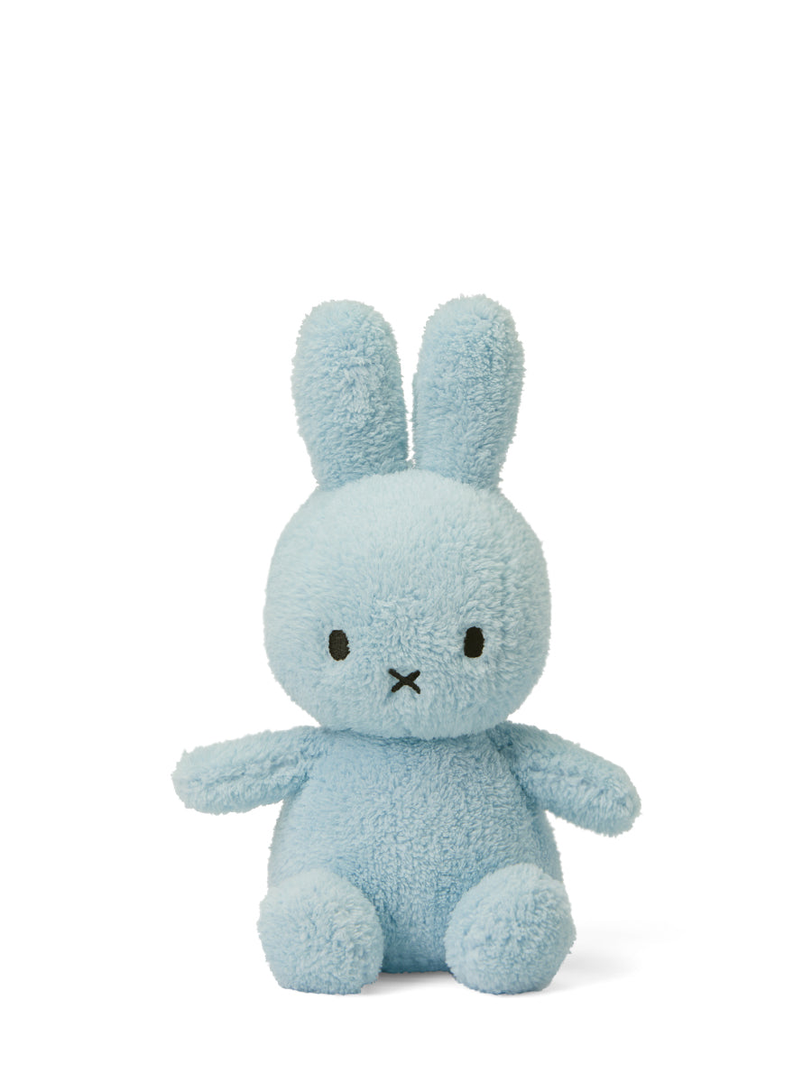 Miffy Terry Plush 9", Light Blue