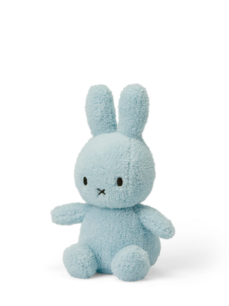 Miffy Terry Plush 9", Light Blue