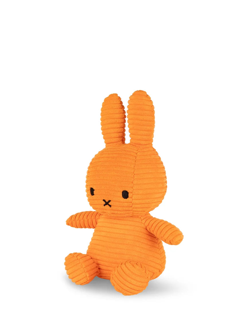 Miffy Corduroy Plush 9", Orange
