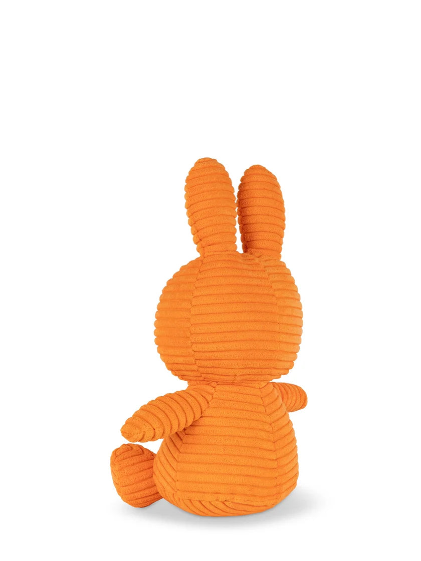 Miffy Corduroy Plush 9", Orange