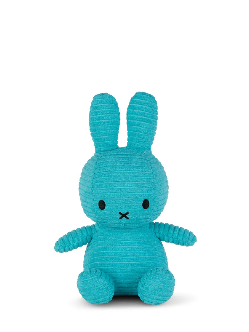 Miffy Corduroy Plush 9", Teal