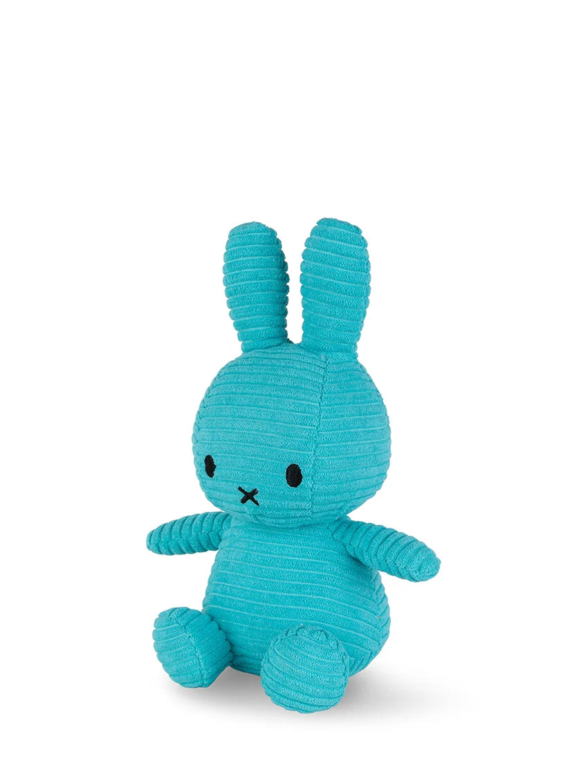 Miffy Corduroy Plush 9", Teal
