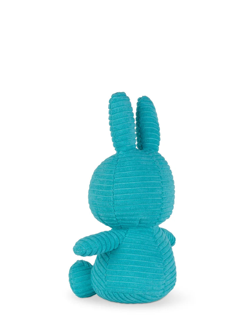 Miffy Corduroy Plush 9", Teal