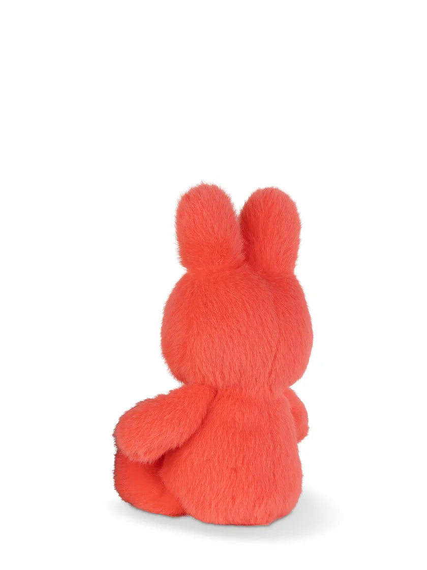 Miffy Fuzzy Plush, Bright Coral 7"