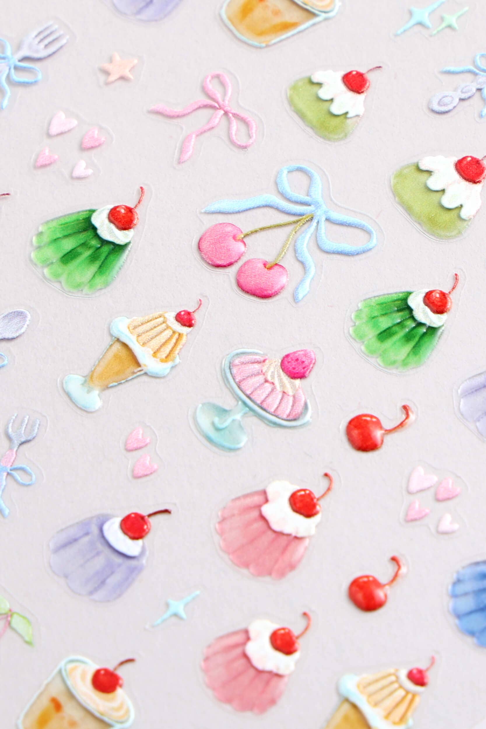 Jello Party Nail Stickers