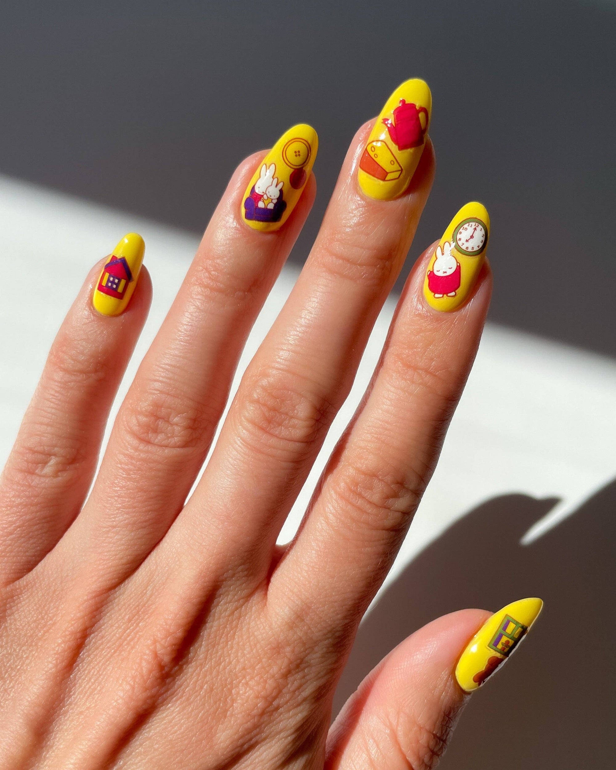 Nail Art Sticker, Miffy At Home