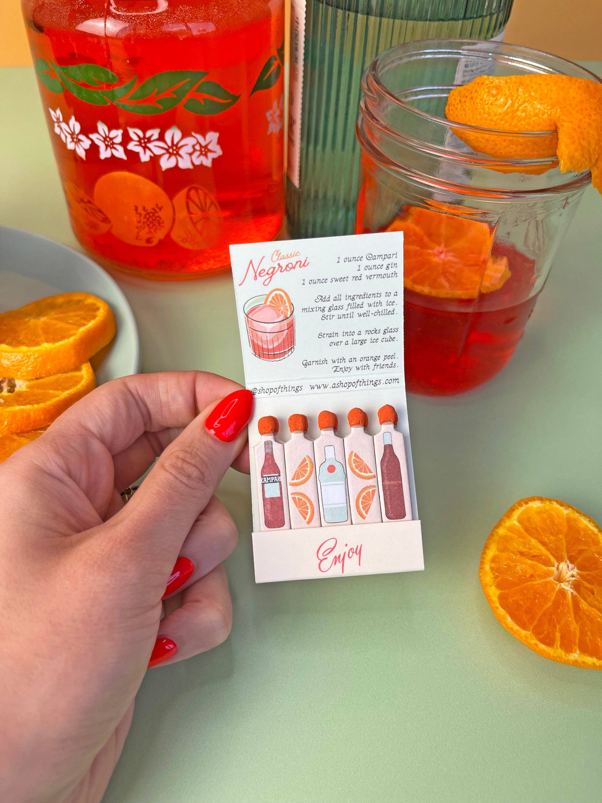 Negroni Matchbook