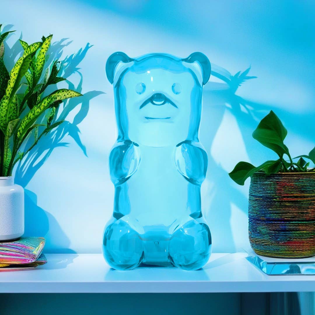 Squeezable Gummy Nightlight, Blue Razz