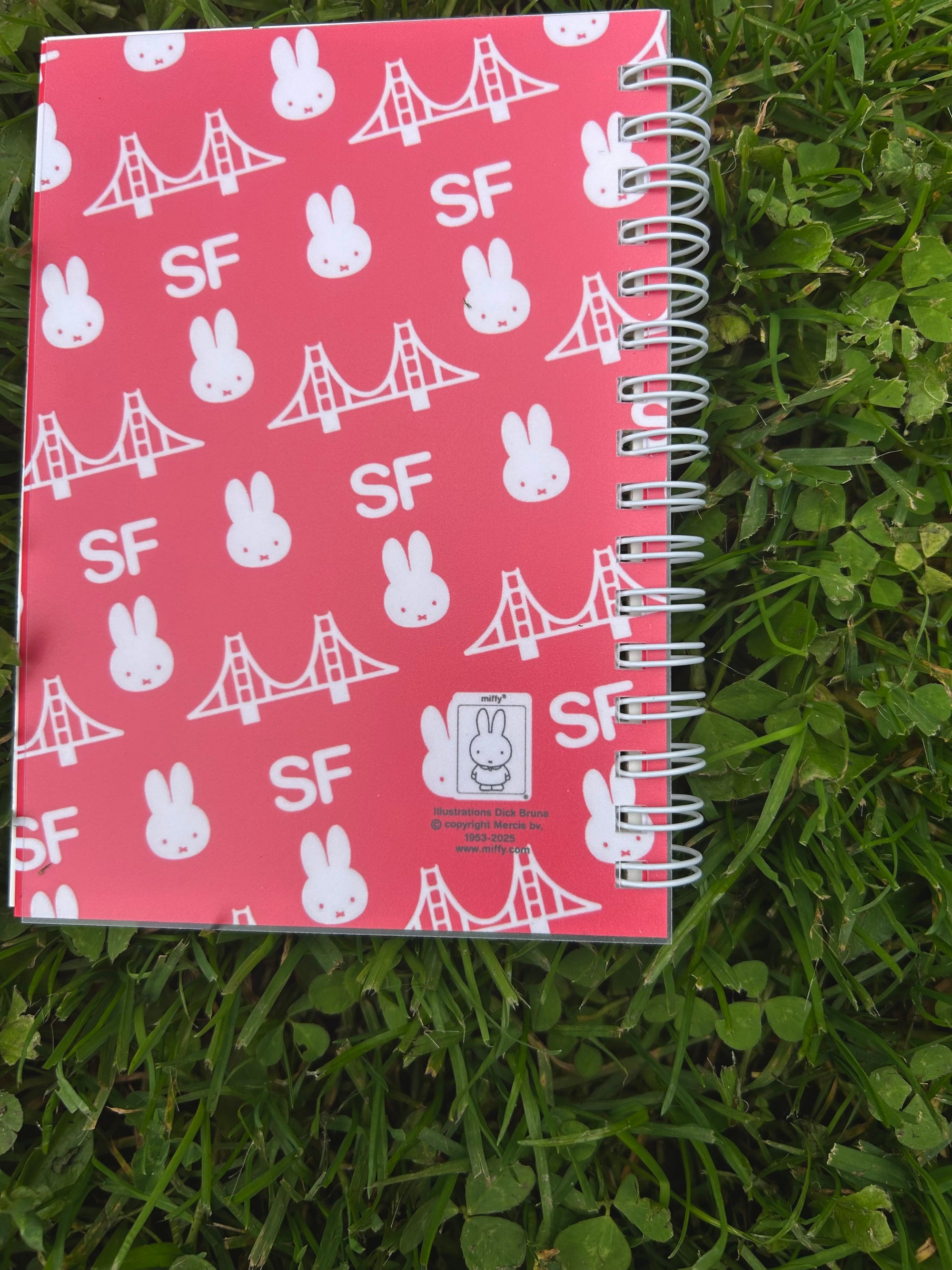 Miffy SF Bridge Pocket Notebook