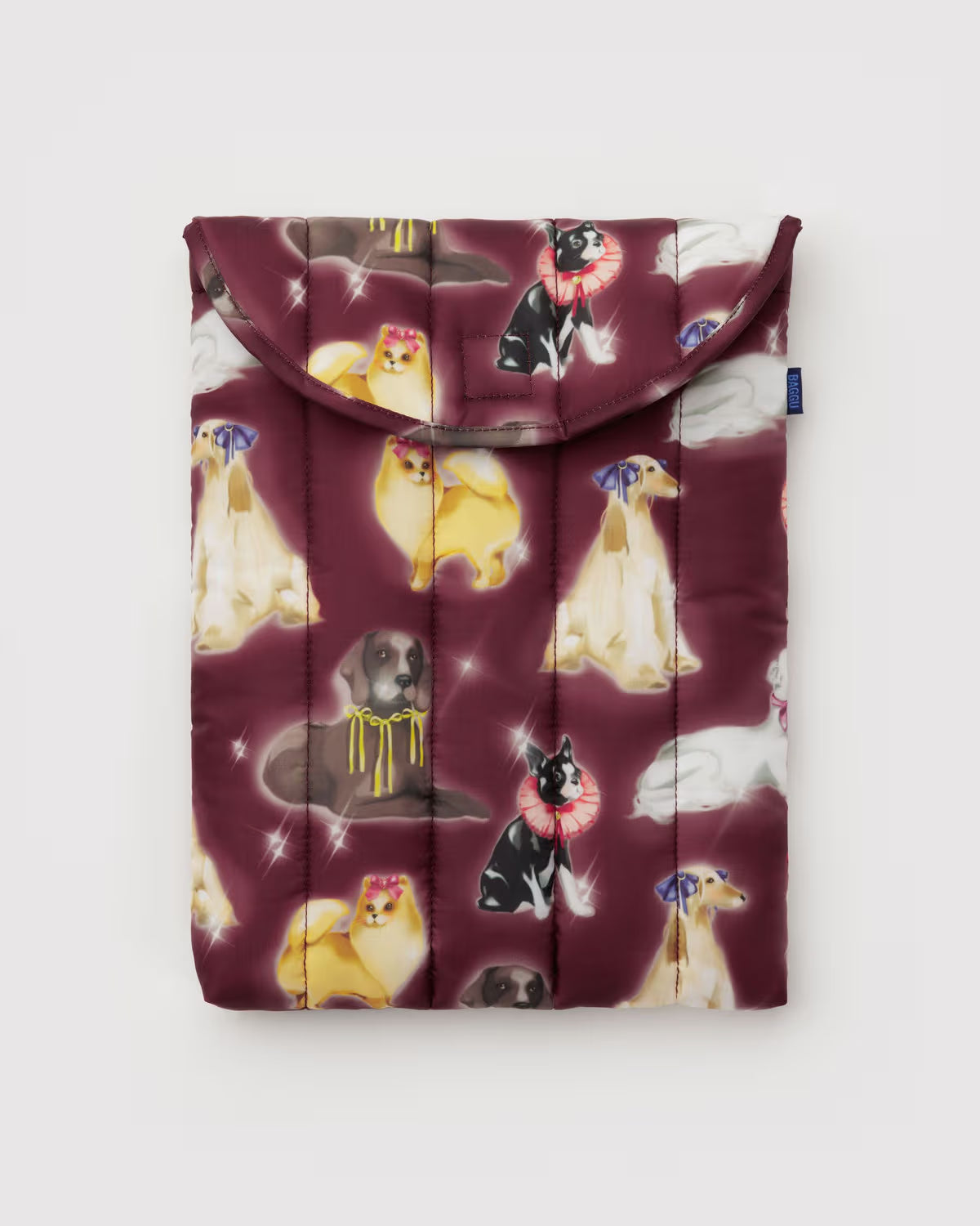 Puffy Laptop Sleeve 13"/14", Fancy Dogs