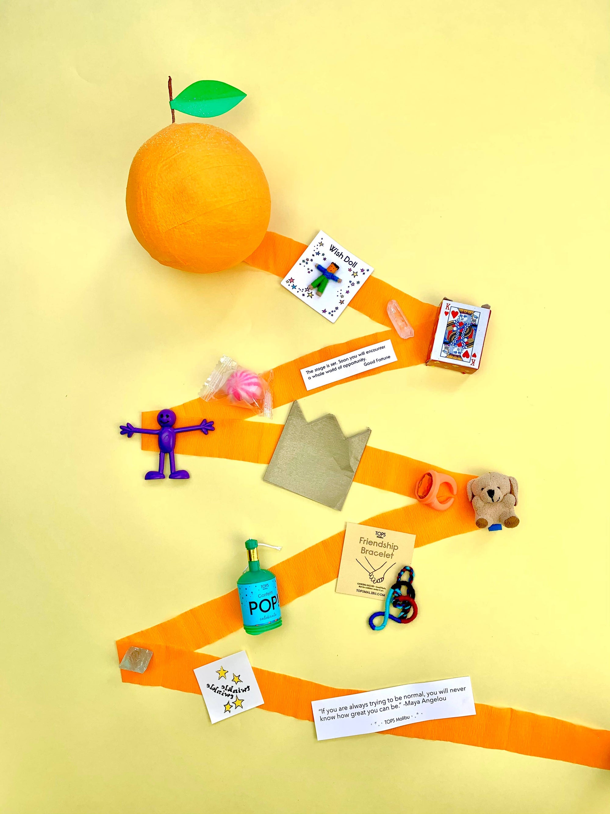 Deluxe Surprise Ball, Orange