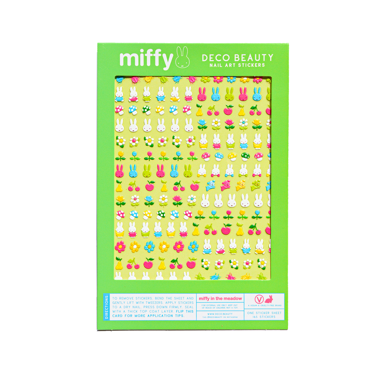 Nail Art Sticker, Miffy in the Meadow