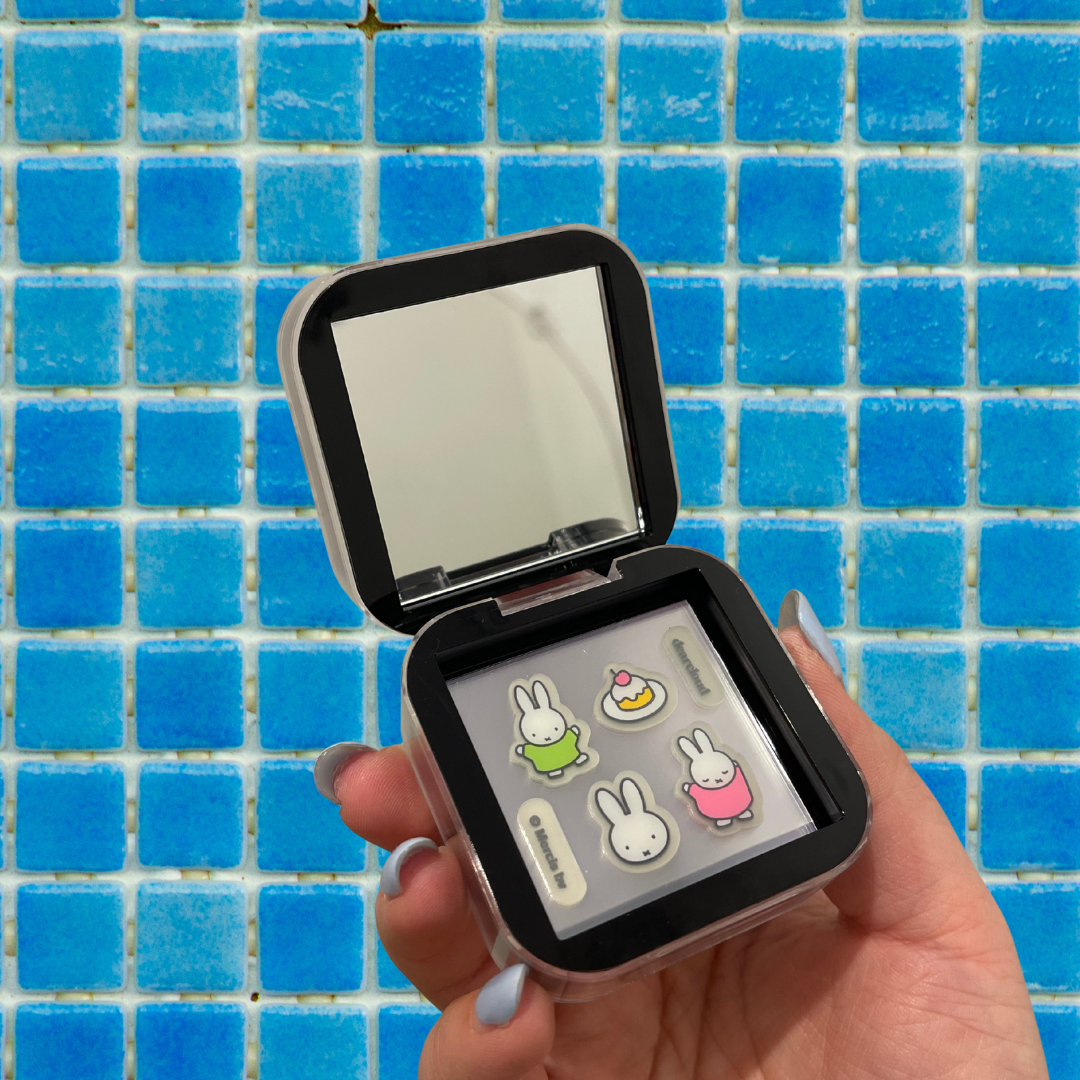 Miffy Blemish Patches with Compact, Black