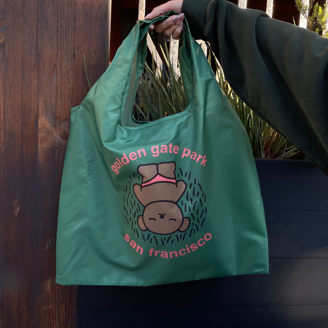 Boris SF Reusable Tote, Golden Gate Park