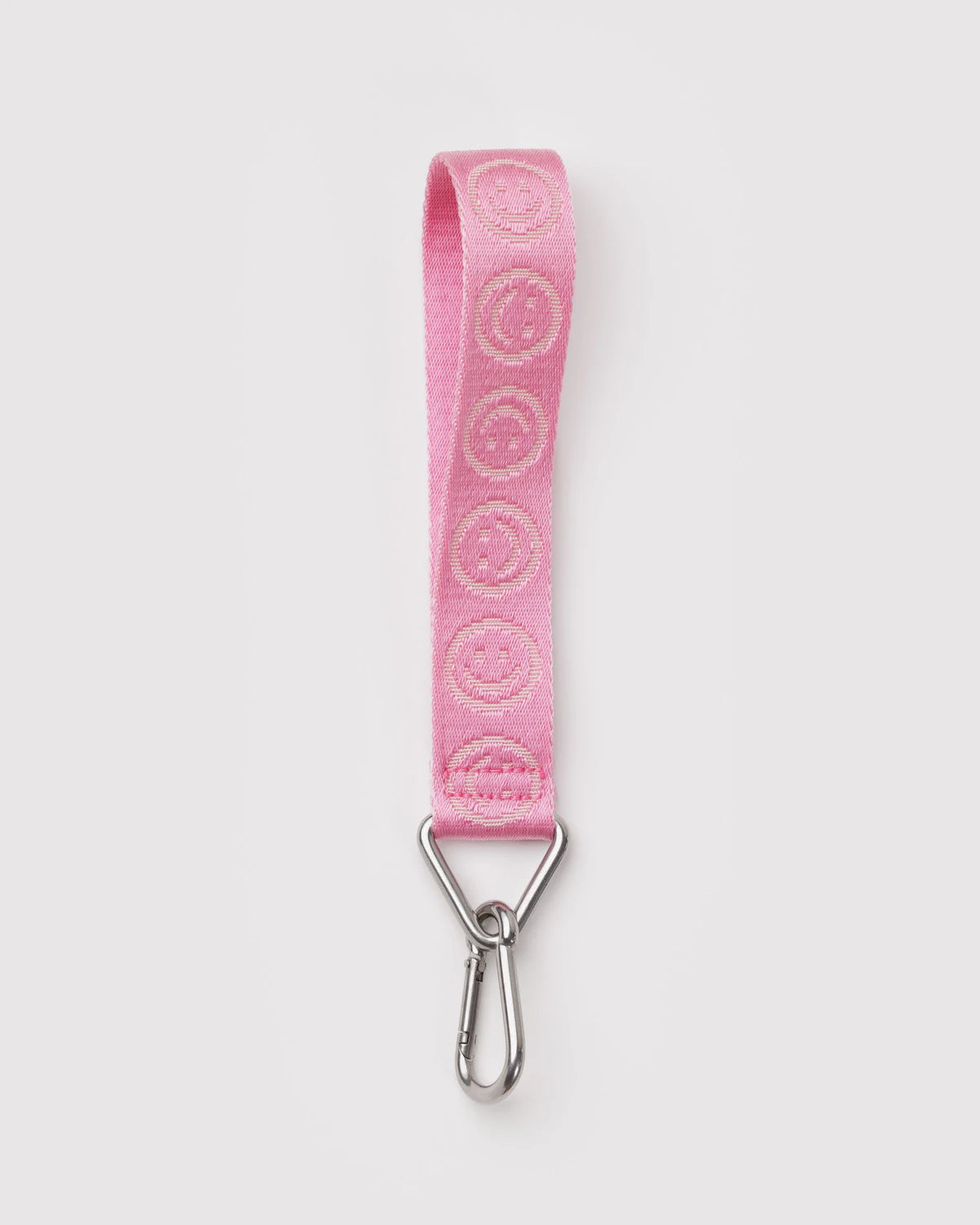 Logo Keychain, Pink Happy