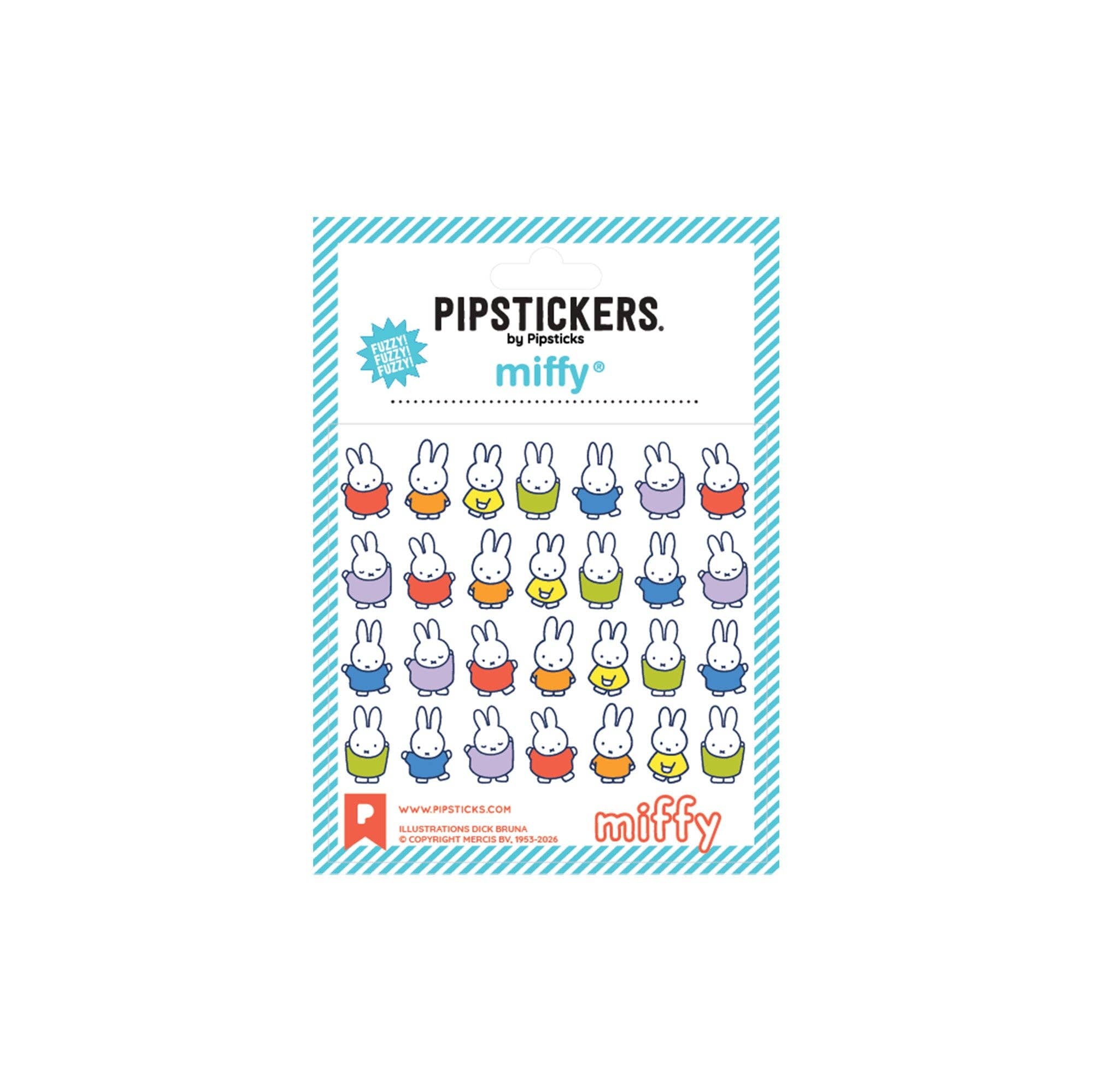 Colorful Miffy Sticker Sheet