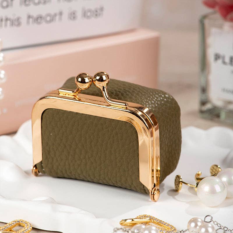 Mini Jewelry Case, Green