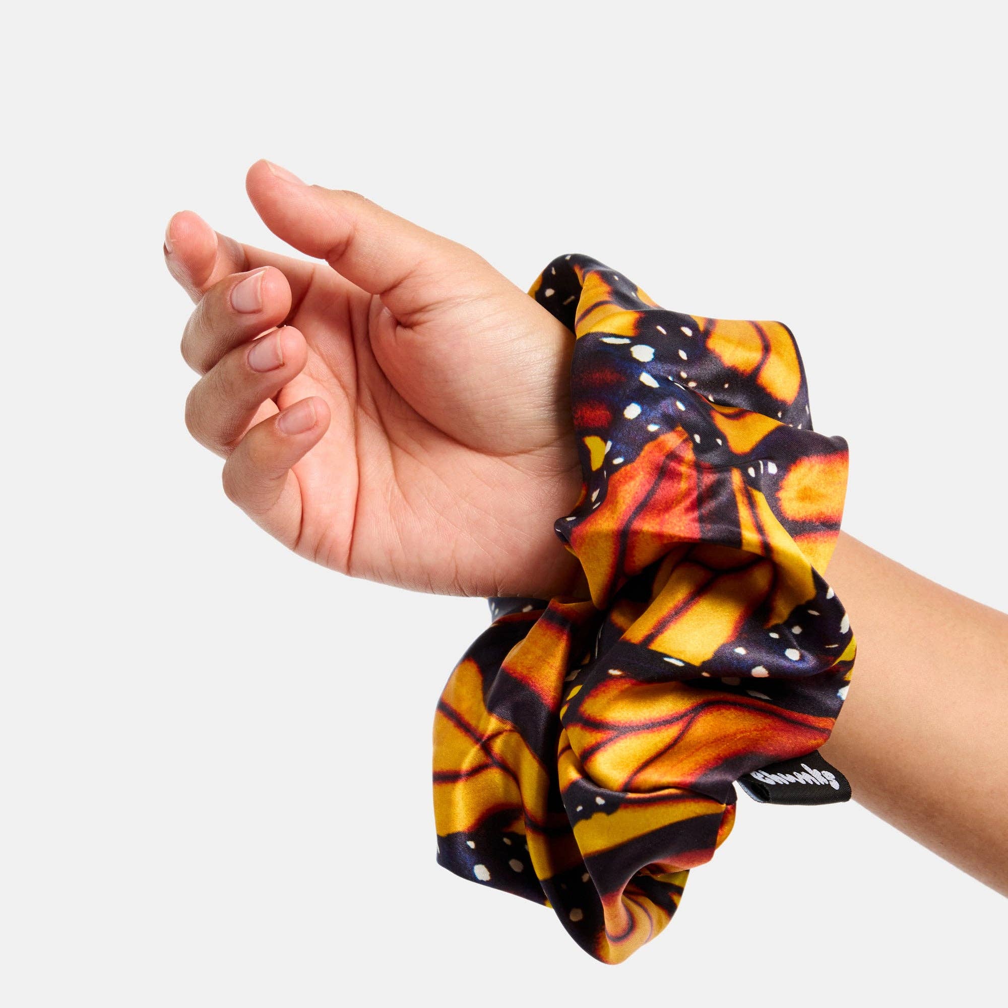 Large Monarch Scrunchie