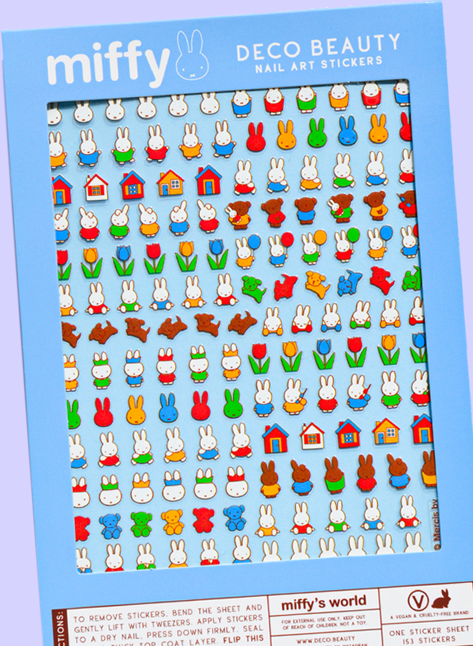 Nail Art Sticker, Miffy's World