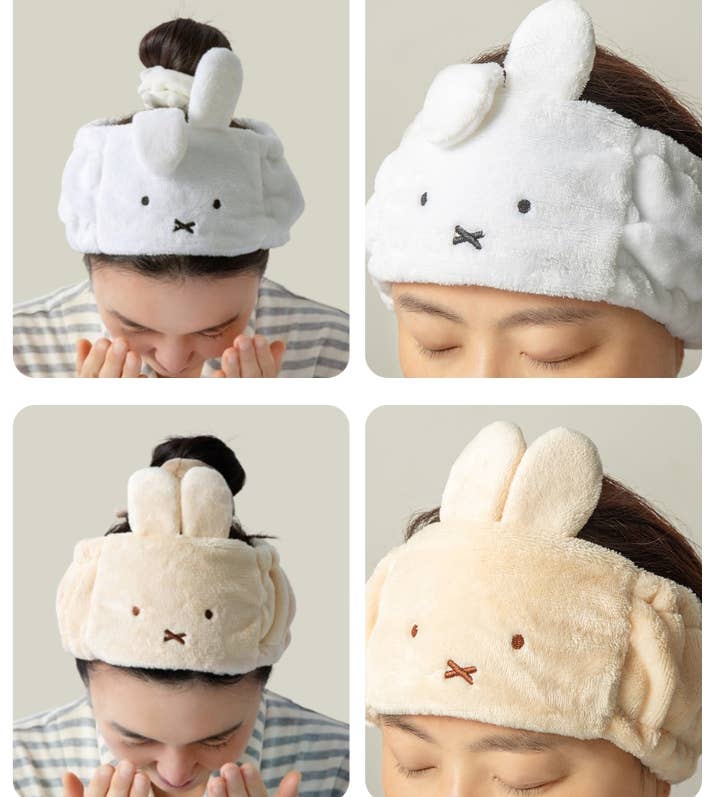 Miffy Spa Headband, Beige