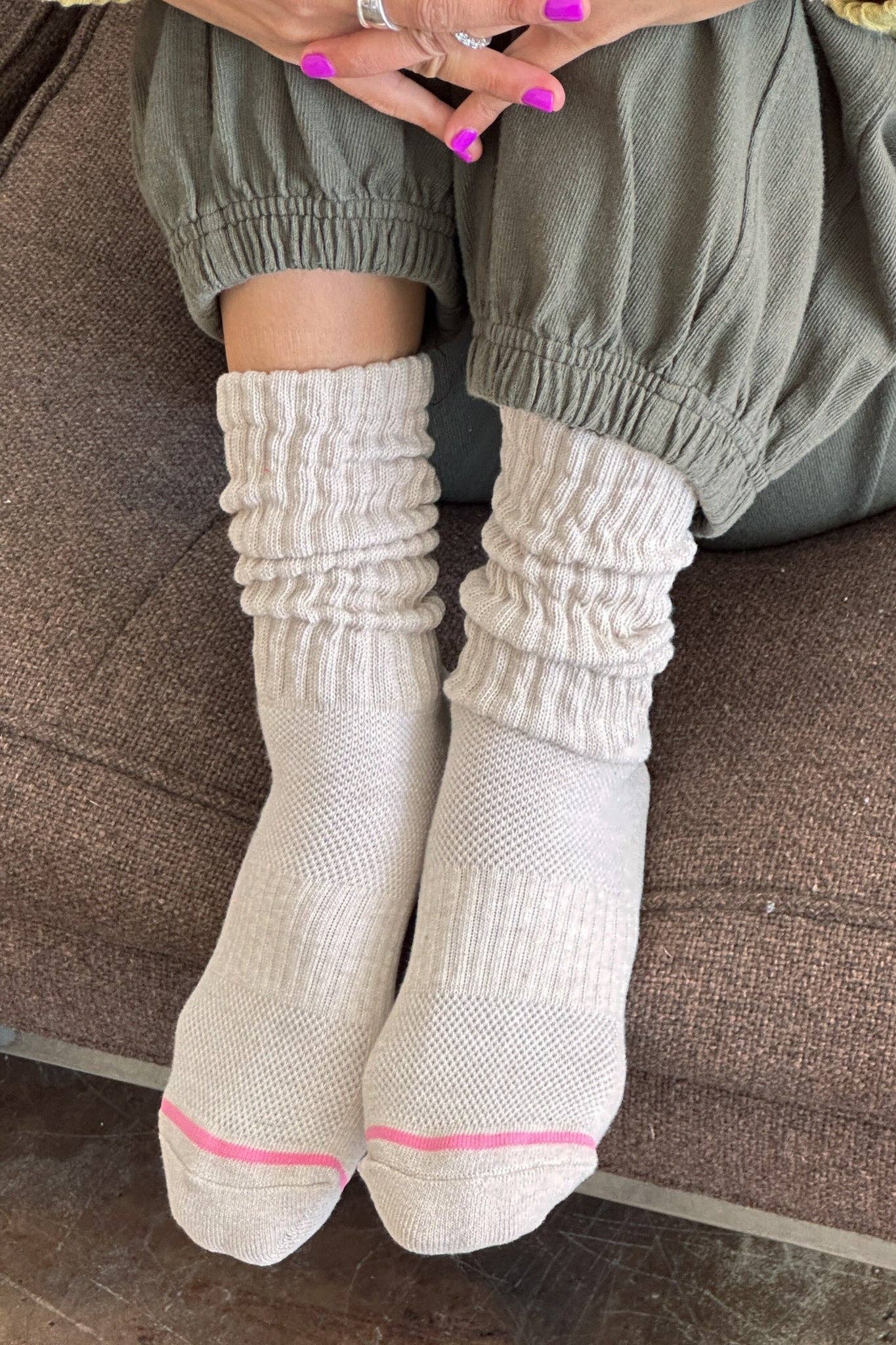 Ballet Socks, Aqua