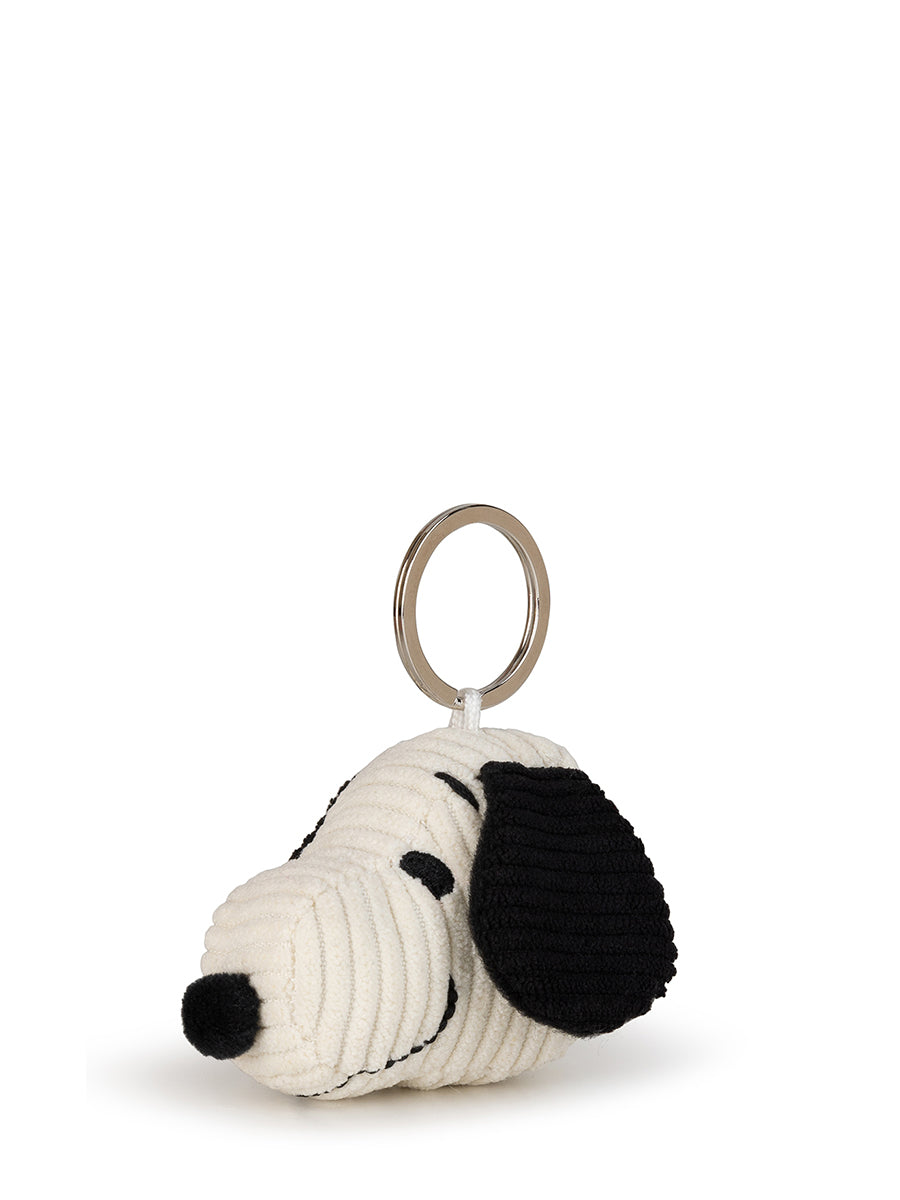 Snoopy Corduroy Plush Keychain