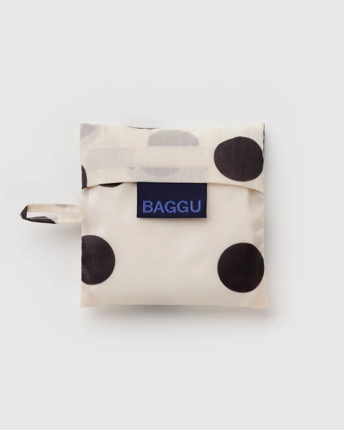 Baby Baggu, Black and Cream Polka Dot