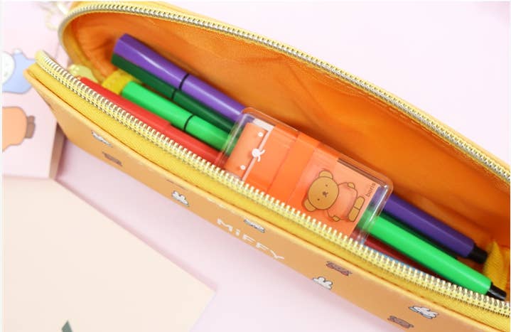 Miffy Pattern Pencil Pouch