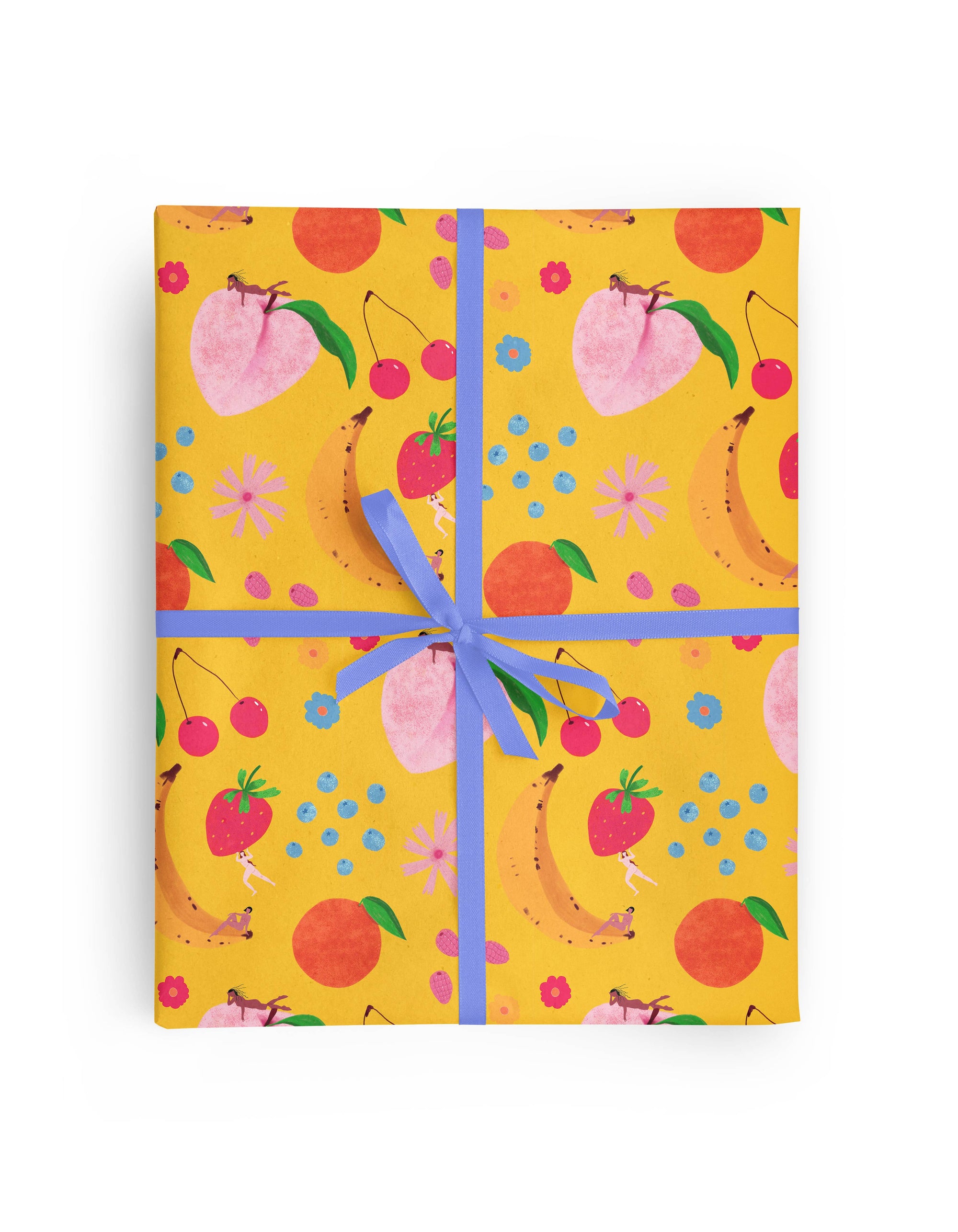 Fruitastic Rolled Gift Wrap, 3 Sheets