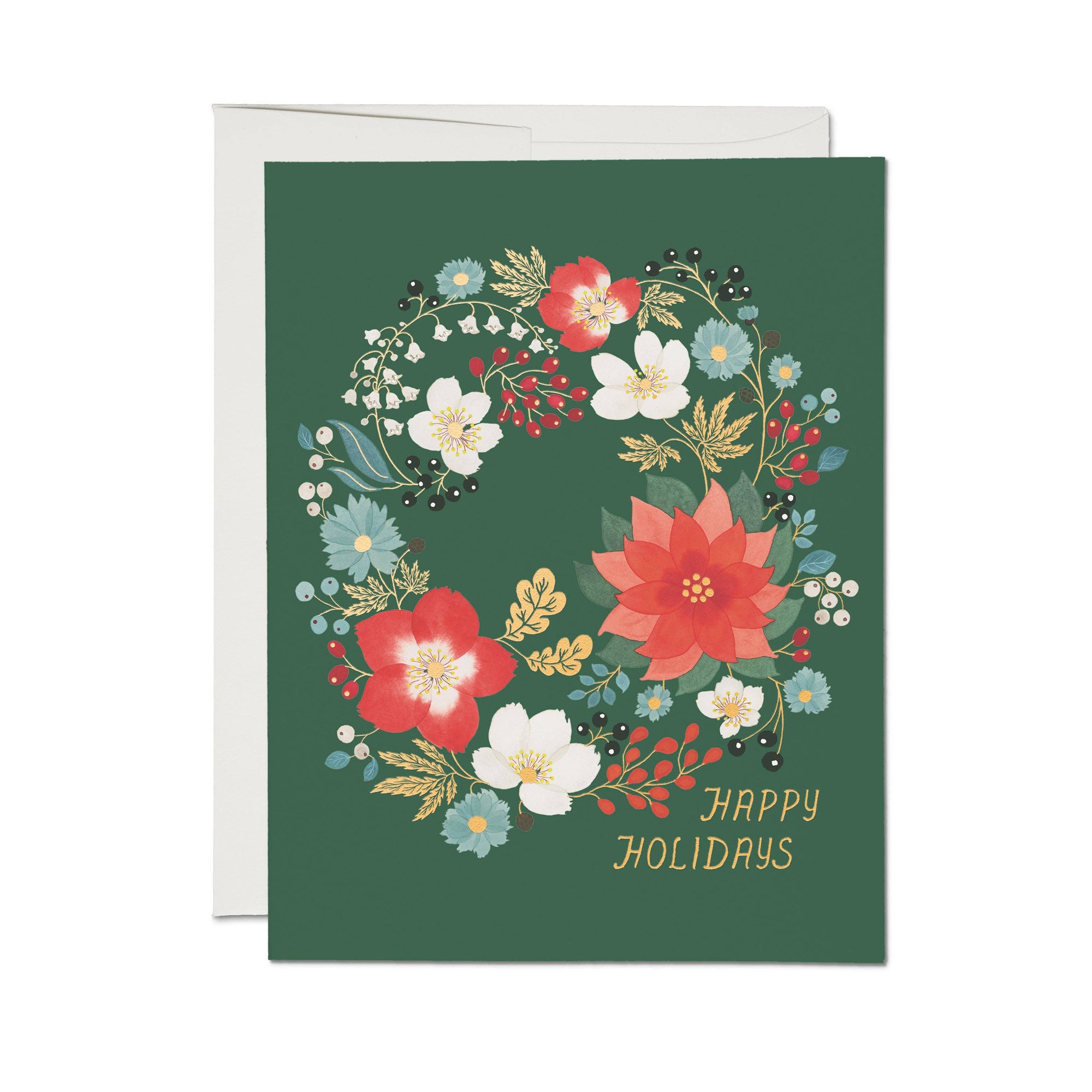 Holiday Wreath Card