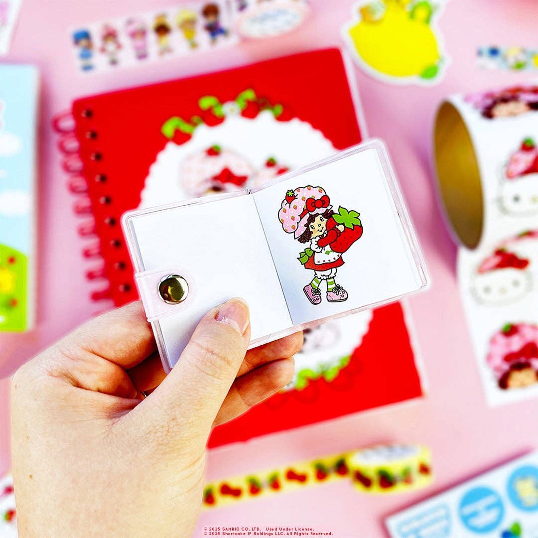 Strawberry Shortcake Cute & Sweet Mini Sticker Book Keychain