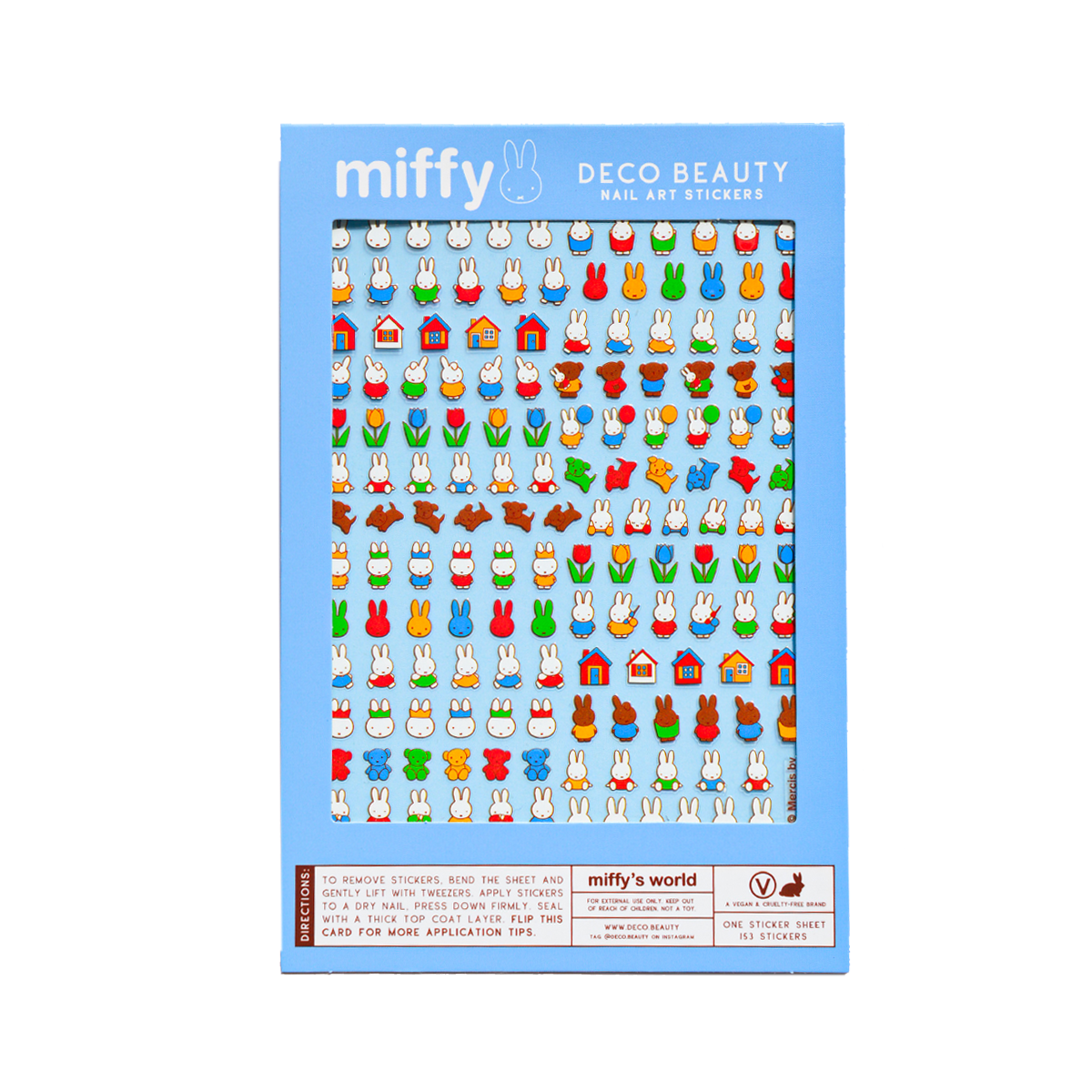 Nail Art Sticker, Miffy's World