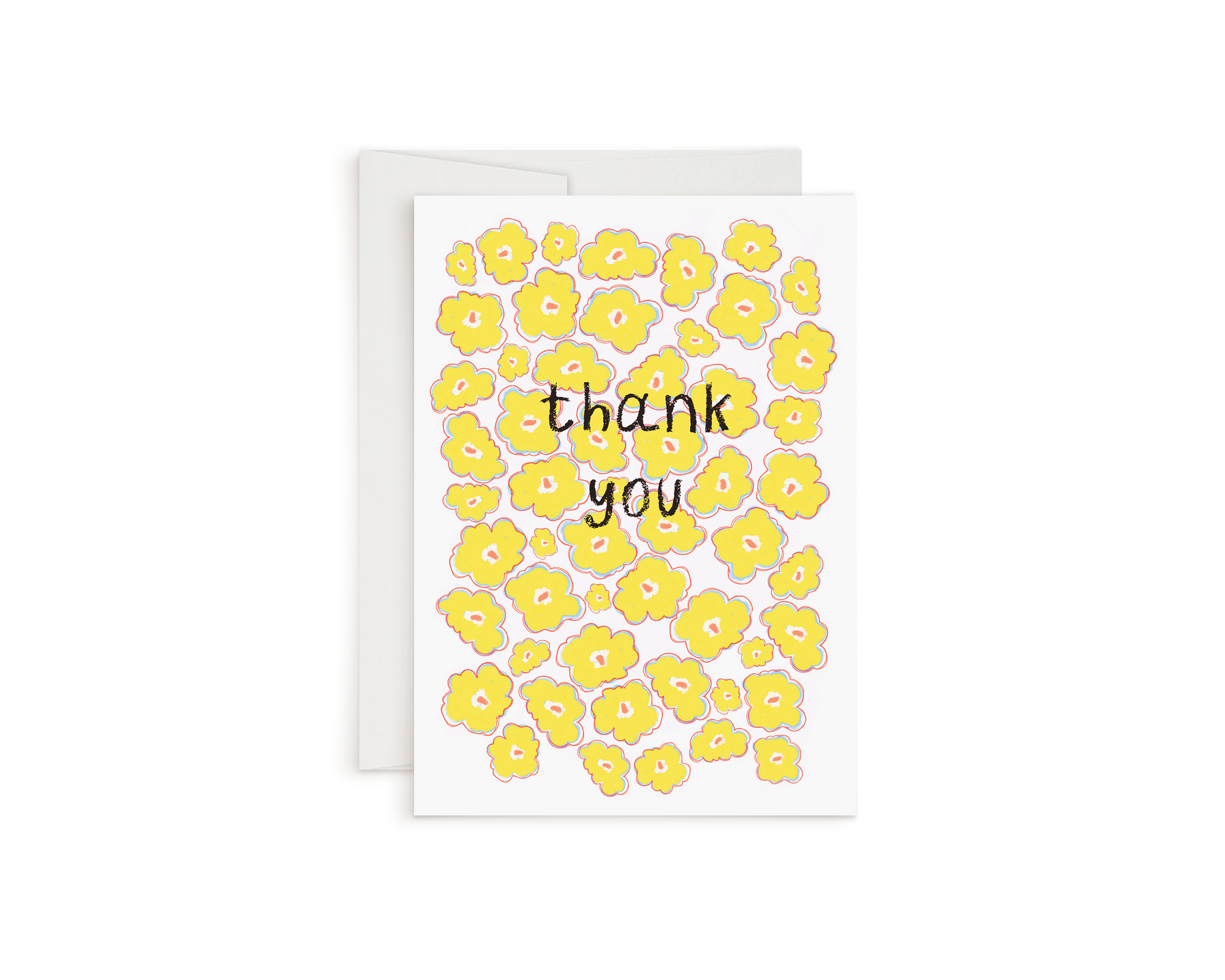 Floral Thank You Card